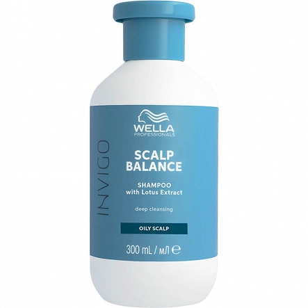 Szampon oczyszczający Wella Invigo Scalp Balance Oily do włosów przetłuszczających się 300ml Wella 4064666585246