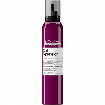 Pianka Loreal Curl Expression 10W1 nawilżająca do włosów kręconych i falowanych 250ml L'Oreal Professionnel 3474637109738
