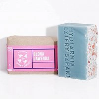 Mydło 4 Szpaki naturalne słona lawenda z solą himalajską do ciała 110g Peeling do rąk 4 Szpaki 5906660352099