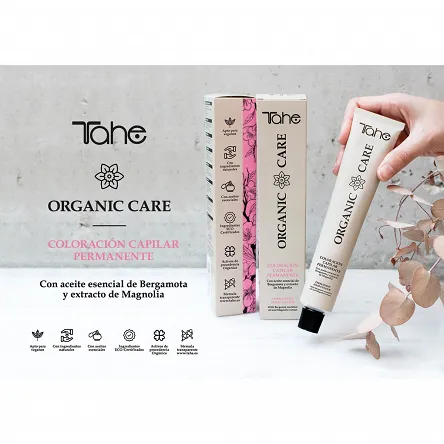 Farba Tahe ORGANIC CARE organiczna bez amoniaku do włosów 100ml Farby do włosów Tahe 8426827530056