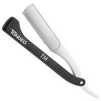 Brzytwa fryzjerska Tondeo MESSER TM + 10 ostrzy brzytwy na żyletki Tondeo 4029924011103