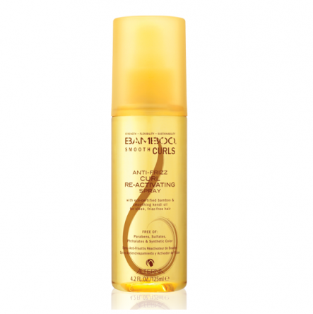Spray Alterna Bamboo Anti-Frizz Curl Re-Activating 125ml Spraye do włosów Alterna 873509022794