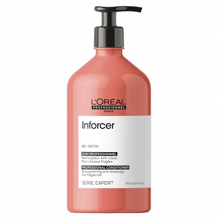 Odżywka Loreal Inforcer wzmacniająca do włosów łamliwych 750ml Odżywka wzmacniająca włosy L'Oreal Professionnel 3474636975303