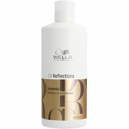 Szampon Wella Oil Reflection rozświetlający do włosów matowych 500ml Oil Reflection - Linia do włosów matowych pozbawionych blasku Wella 4064666583266