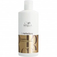 Szampon Wella Oil Reflection rozświetlający do włosów matowych 500ml Oil Reflection - Linia do włosów matowych pozbawionych blasku Wella 4064666583266