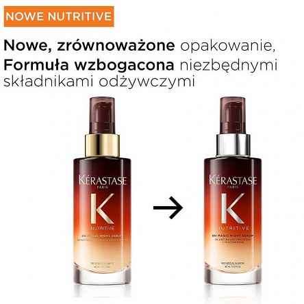 Serum Kerastase Nutritive 8H Magic Night odżywiające do włosów na noc 90ml Serum do włosów Kerastase 3474637155025