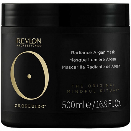 Maska Revlon Orofluido rozświetlająca włosy z olejkiem arganowym 500ml Maski do włosów Revlon Professional 8432225127910