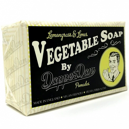 Mydło Dapper Dan Vegetable Soap Lemongrass&Limes do ciała roślinne 190g Pielęgnacja Dapper Dan 634158735394