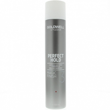 Lakier Goldwell Stylesign Perfect Hold Sprayer 3 Magic Finish średnio utrwalający 500ml Suchy lakier do włosów Goldwell 4021609275152
