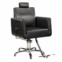 Fotel fryzjerski Ayala Ray 01 na pompie hydraulicznej z możliwością wyboru podstawy Fotele barberskie Ayala