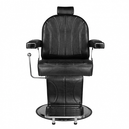 Fotel barberski Hair System SM 138 czarny dostępny w 48h Fotele barberskie Hair System 5906717428883