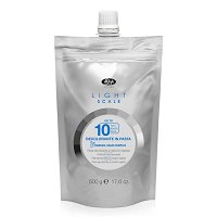 Rozjaśniacz Lisap Light Scale 10 Up w paście z węglem aktywnym 500g Rozjaśniacze do włosów Lisap
