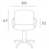 Fotel fryzjerski Ayala KING Lux 01 na pompie hydraulicznej z możliwością wyboru podstawy Fotele fryzjerskie Ayala