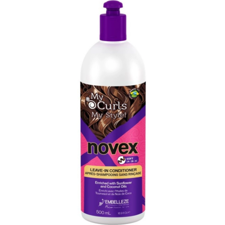 Odżywka Novex My Curls Soft Leave In do włosów lekko kręconych 500ml Odżywki do włosów kręconych Novex 876120002824