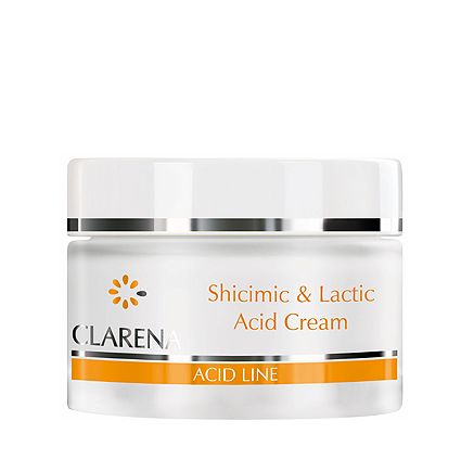 Krem nawilżający Clarena Shicimic & Lactic Acid Cream 50ml Kremy do twarzy Clarena 5904730324724