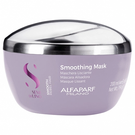 Maska Alfaparf Semi Di Lino Smooth wygładzająca do włosów niezdyscyplinowanych 200ml Maski do włosów Alfaparf 8022297111230