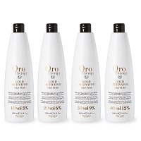 Aktywator Fanola Oro Therapy Gold Activator Oro Puro w kremie z keratyną, stężenia: 3%, 6%, 9%, 12% 1000ml Oxydanty Fanola 8008277764054