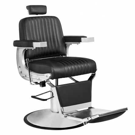 Fotel barberski Gabbiano CONTINENTAL czarny dostępny w 48h Fotele barberskie Gabbiano
