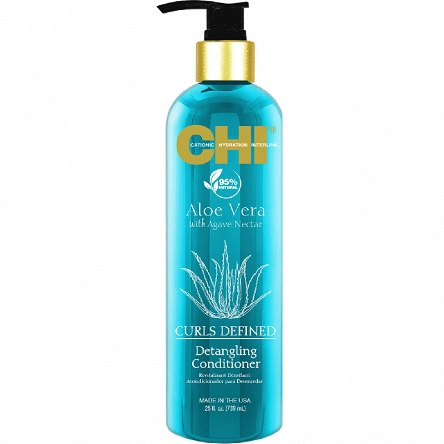 Odżywka Farouk CHI Aloe Vera Detangling wzmacniająca do włosów kręconych 739ml Odżywki do włosów Farouk 633911811498