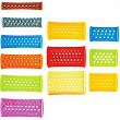 Wałki do włosów Efalock 10 Sztuk (długie i krótkie) Wałki i papiloty Efalock 4025341350580