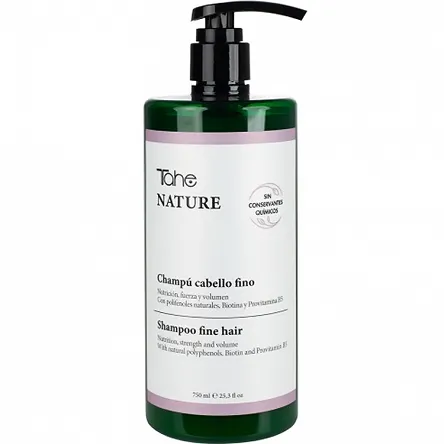 Szampon Tahe Nature Fine do włosów cienkich bez siarczanów 750ml Tahe 8426827723748