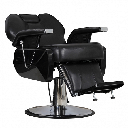 Fotel Italpro Elite czarny dostępny w 48h Fotele barberskie Italpro