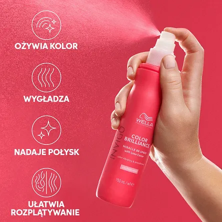Balsam Wella Invigo Color Brilliance do włosów farbowanych bez spłukiwania 150ml Odżywki do włosów Wella 4064666585697