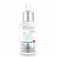 40% Kwas salicylowy + Kwas azelainowy + Kwas migdałowy + Kwas mlekowy Bielenda pH 2 30g Serum do twarzy Bielenda 5902169017057