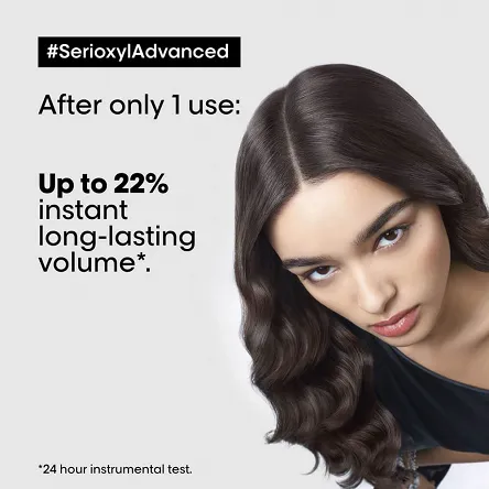 Szampon Loreal Serioxyl Advanced zagęszczający i oczyszczający włosy 500ml L'Oreal Professionnel 3474637106386