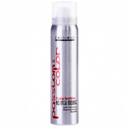 Pianka ochronna Exclusive Professional Passion&Color No Itch Mousse do skóry głowy 100ml Exclusive Professional 8019653018388
