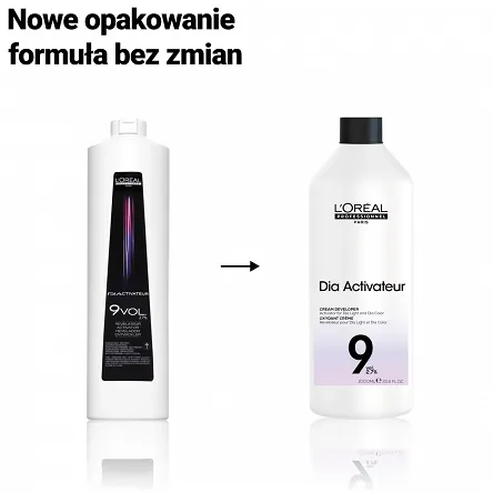 Oksydant Loreal Dia Activateur do farb Dia Light, Dia Color 1,8%, 2,7% lub 4,5% 1000ml Oxydanty do farb L'Oreal Professionnel 3474630440395