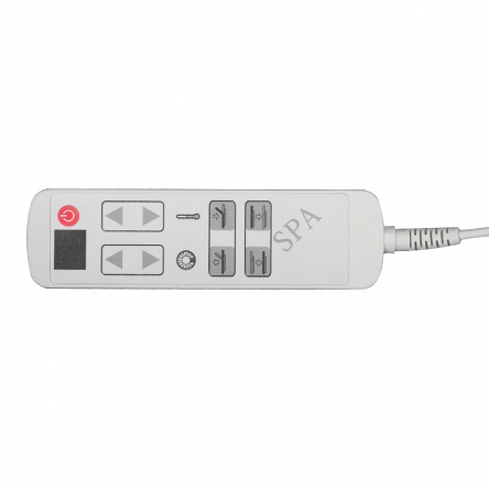 Leżanka Activ AZZURRO 815B kosmetyczna biała z podświetleniem LED dostępna w 48h Łóżka do masażu Activ 5906717407871
