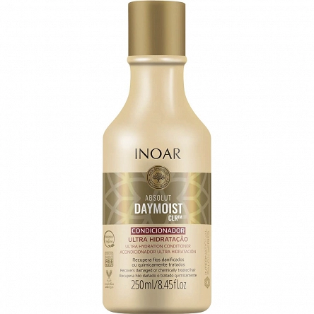 Szampon + odżywka Inoar Absolut Daymoist CLR o działaniu nawilżającym 2x250ml Włosy suche Inoar 7908124407756