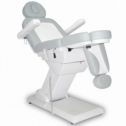 Fotel kosmetyczny Italpro S-LUX-DUO biały/popiel dostępny w 48h Fotele do pedicure Italpro