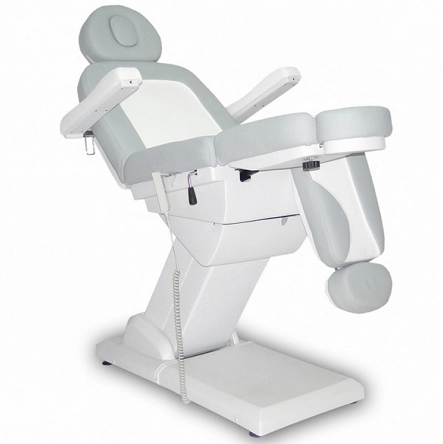 Fotel kosmetyczny Italpro S-LUX-DUO biały/popiel dostępny w 48h Fotele do pedicure Italpro