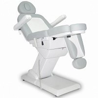 Fotel kosmetyczny Italpro S-LUX-DUO biały/popiel dostępny w 48h Fotele do pedicure Italpro