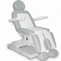 Fotel kosmetyczny Italpro S-LUX-DUO biały/popiel dostępny w 48h Fotele do pedicure Italpro