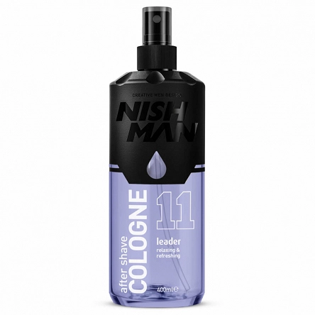Woda kolońska Nishman After Shave Cologne Leader 11, po goleniu dla mężczyzn 400ml Pielęgnacja brody i wąsów NishMan 8682035083740