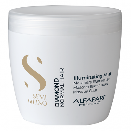 Maska Alfaparf Semi Di Lino DIAMOND rozświetlająca do włosów normalnych 500ml Maski do włosów Alfaparf 8022297064987