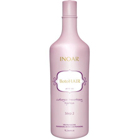 Kolagen Inoar BotoHair do zabiegu termicznej odbudowy włosów BotoHair 1000ml Keratyna do prostowania włosów Inoar 7896468372666