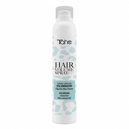 Pudrowy lakier Tahe Hair Volume Spray Ultra Strong o supermocnym utrwaleniu z kaolinem do włosów 200ml Lakiery do włosów Tahe 8426827481969