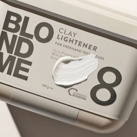 Rozjaśniacz Schwarzkopf Blondme Clay 8 do włosów, glinkowy do 8 tonów 350g Rozjaśniacze do włosów Schwarzkopf 4067971154244