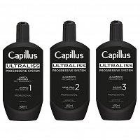 Balsam Capillus Ultraliss Progressive System Nanoplastia - krok 3, nawilżający do włosów 400ml Produkty do nanoplastii Capillus 5600450612423
