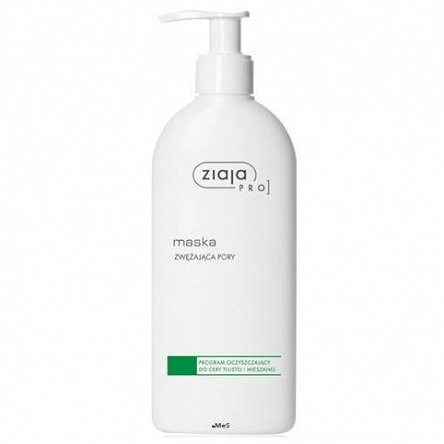 Maska zwężająca pory Ziaja PRO zielona 270ml Maseczki do twarzy Ziaja PRO 5901887026310