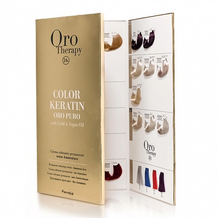 Paleta kolorów Fanola Oro Therapy Color Keratin Paleta Palety kolorów farb Fanola