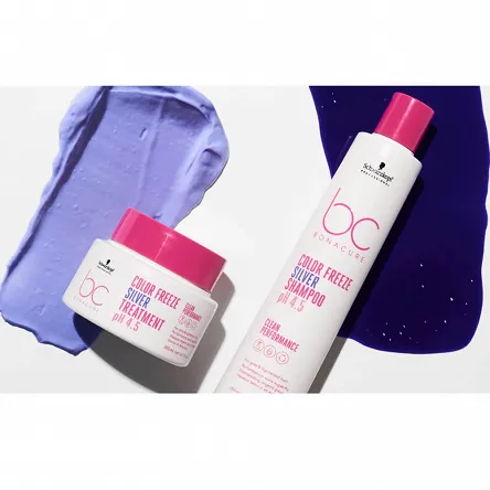 Szampon Schwarzkopf BC Bonacure Color Freeze Silver do włosów farbowanych i rozjaśnianych 250ml BC Color Freeze Linia do włosów farbowanych Schwarzkopf 4045787723472