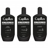 Szampon Capillus Ultraliss Progressive System Nanoplastia - krok 1, oczyszczający do włosów 400ml Produkty do nanoplastii Capillus 5600450608112