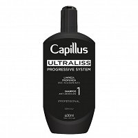 Szampon Capillus Ultraliss Progressive System Nanoplastia - krok 1, oczyszczający do włosów 400ml