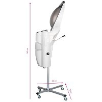 Sauna Gabbiano fryzjerska stojąca biała na statywie z aktywnym ozonem  Gabbiano 5906717420788