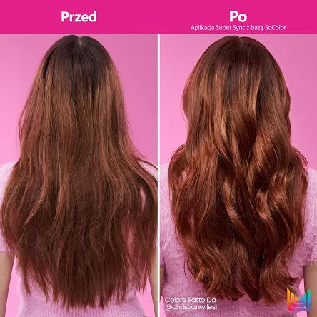 Toner Matrix Color Sync → Super Sync koloryzacja ton w ton bez amoniaku 90ml Matrix Matrix 3474637238193